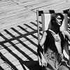 [TITLE: Feb 1995, Salvador de Bahia. Brazil, Caetano Veleso musician relaxing in deckchair (B&W).] [AUTHOR: Christopher Pillitz] [SOURCE: Getty Images]