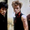 Musicians Victor Tsoi, Gustav Gurianov & Andrei Krisanov from Kino. Video shoot, Leningrad 1986 (Photo by Joanna Stingray/Getty Images)