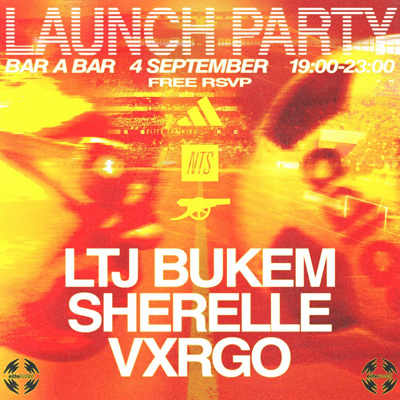 NTS x Adidas x Arsenal Launch Party events Image