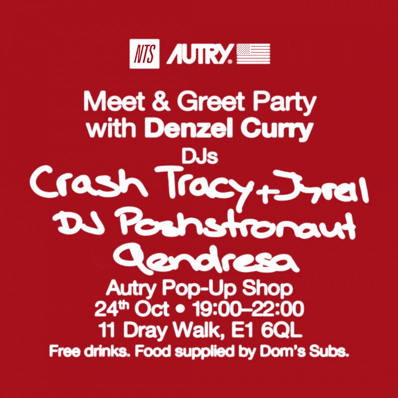 NTS x Autry Present: Denzel Curry  events Image