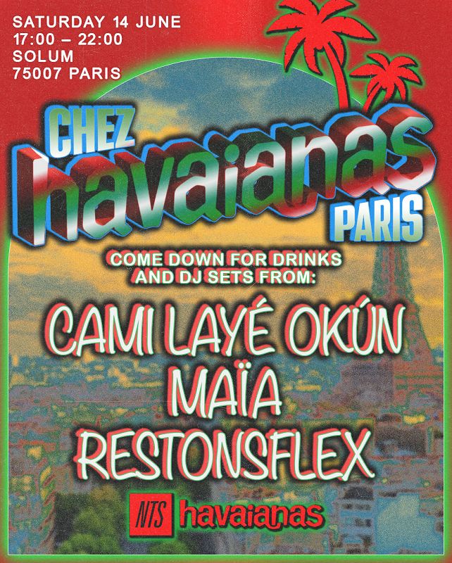 Chez Havaianas Paris events Image